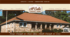 Desktop Screenshot of mcculla.com